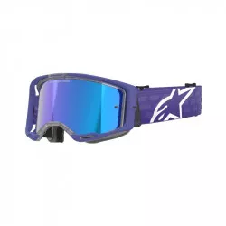brýle VISION 8 CORP, ALPINESTARS (fialová, zrcadlové modré plexi) 2026 M150-981 ALPINESTARS