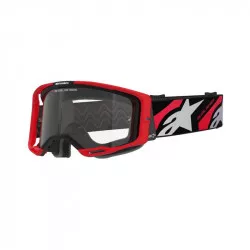 brýle VISION 8 LUAR, ALPINESTARS (červená/černá, čiré plexi) M150-992 ALPINESTARS