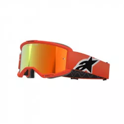 brýle VISION 5 CORP, ALPINESTARS (oranžová, zrcadlové červené plexi) 2026 M150-995 ALPINESTARS