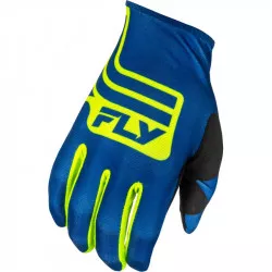 rukavice LITE, FLY RACING - USA 2025 (modrá/hi-vis) M172-0247 FLY RACING