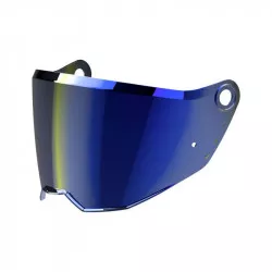 plexi pro přilby COMMANDER 2, AIROH (modré zrcadlové) M142-2190 AIROH