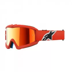 brýle VISION YOUTH CORP, ALPINESTARS, dětské (oranžová, zrcadlové červené plexi) 2026 M151-82 ALPINESTARS
