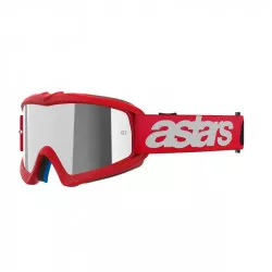 brýle VISION YOUTH BLAZE, ALPINESTARS, dětské (červená, zrcadlové stříbrné plexi) 2026 M151-88 ALPINESTARS