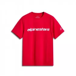 triko LINEAR WORDMARK 2.0 CSF, ALPINESTARS (červená/bílá) M182-1201 ALPINESTARS
