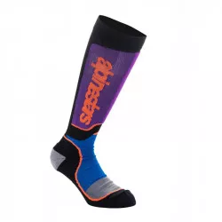 ponožky MX PLUS, ALPINESTARS, dětské (černá/oranžová/fialová/modrá/šedá) 2026 M168-257 ALPINESTARS