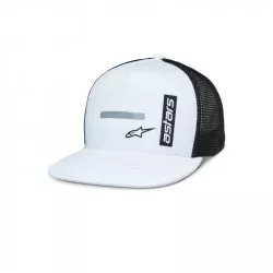 kšiltovka ALTER TRUCKER, ALPINESTARS (bílá/černá) M186-906 ALPINESTARS