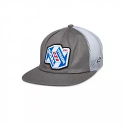 kšiltovka THAT WAY TRUCKER, ALPINESTARS (šedá/bílá) M186-910 ALPINESTARS
