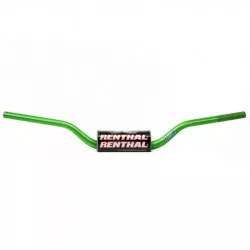 Řídítka Renthal  609-01-GN RC HIGH Zeená barva průměr 28.6mm šířka