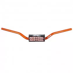 Řídítka Renthal  609-01-OR RC HIGH oranžová barva průměr 28.6mm šířka 802mm