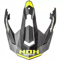 kšilt pro přilby N312 VAPOR, NOX (černá matná, žlutá) M142-2544 NOX