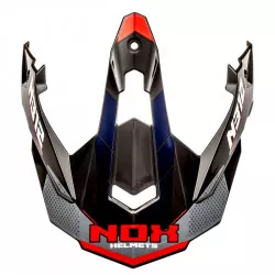 kšilt pro přilby N312 VAPOR, NOX (černá, modrá, červená) M142-2542 NOX