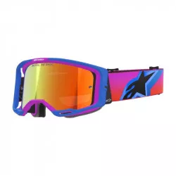 brýle VISION 8 CORP, ALPINESTARS (modrá/fialová/oranžová, zrcadlové červené plexi) 2026 M150-1129 ALPINESTARS