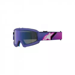 brýle VISION YOUTH CORP, ALPINESTARS, dětské (fialová/růžová fluo, zrcadlové modré plexi) 2026 M150-1134 ALPINESTARS