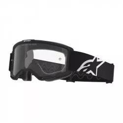 brýle VISION OTG, ALPINESTARS (černá/bílá, čiré plexi) 2026 M150-1137 ALPINESTARS