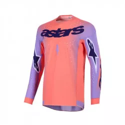 dres SUPERTECH SCENZ, ALPINESTARS (oranžová korálová/fialová) 2026 M170-0325 ALPINESTARS