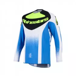 dres TECHSTAR KNIF, ALPINESTARS (modrá/černá/žlutá fluo) 2026 M170-0331 ALPINESTARS