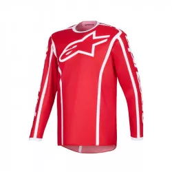 dres FLUID APEX, ALPINESTARS (červená/bílá) 2026 M170-0340 ALPINESTARS