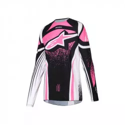 dres STELLA TECHSTAR NOMUR, ALPINESTARS, dámské (černá/bílá/růžová) 2026 M170-0349 ALPINESTARS