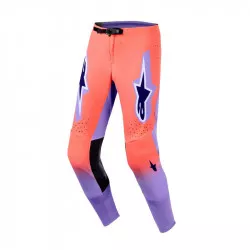 kalhoty SUPERTECH SCENZ, ALPINESTARS (oranžová korálová/fialová) 2026 M171-0292 ALPINESTARS
