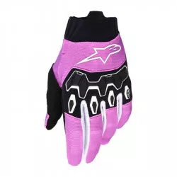rukavice STELLA FULL BORE V2, ALPINESTARS, dámské (bílá/růžová fluo/černá) 2026 M172-0291 ALPINESTARS