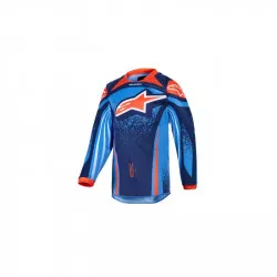 dres RACER NOMUR KIDS, ALPINESTARS, dětské (tmavě modrá/oranžová/černá, vel. 2XS) M173-0076-2XS ALPINESTARS