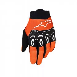 rukavice FULL BORE V2 YOUTH/KIDS, ALPINESTARS, dětské (oranžová/bílá/černá/modrá) 2026 M175-0055 ALPINESTARS