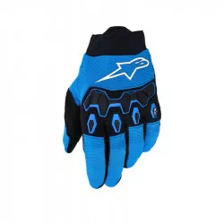 rukavice FULL BORE V2 YOUTH/KIDS, ALPINESTARS, dětské (modrá/černá) 2026 M175-0057 ALPINESTARS