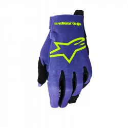 rukavice RADAR YOUTH, ALPINESTARS, dětské (fialová/žlutá fluo) 2026 M175-0058 ALPINESTARS