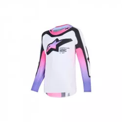 dres SUPERTECH VISTA YOUTH, ALPINESTARS, dětské (bílá/fialová/černá) 2026 M173-0089 ALPINESTARS
