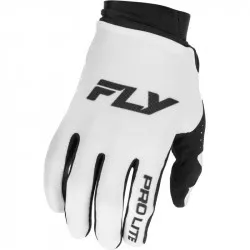 rukavice PRO LITE, FLY RACING - USA 2026 (bílá/černá) M172-0305 FLY RACING