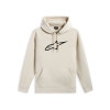 mikina AGELESS HOODIE 3, ALPINESTARS (bílá off white/černá, vel. 2XL) M180-644-2XL ALPINESTARS