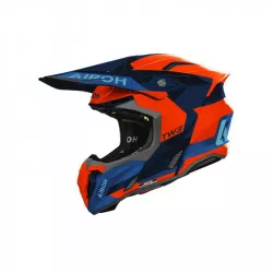přilba TWIST 3 Fancy, AIROH (oranžová fluo-modrá lesklá) 2026 M140-2667 AIROH