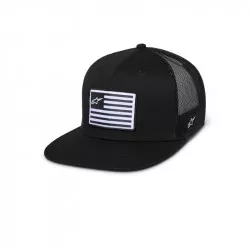 kšiltovka FLAG FLAT, ALPINESTARS (černá/černá) M186-1021 ALPINESTARS