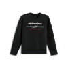 mikina BETTERN CREW, ALPINESTARS (černá, vel. 2XL) M180-632-2XL ALPINESTARS