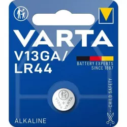 baterie alkalická LR44/ AG13/ A76/ SR44/ G13/ LR1154, 1.5 V VARTA 9901B09VA VARTA