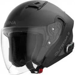 Mesh přilba s headsetem Outstar 2, SENA (matná černá) M140-2756 SENA