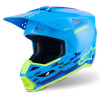 přilba S-M3 FORCE, ALPINESTARS (modrá/žlutá fluo, vel. 2XL) M140-2701-2XL ALPINESTARS
