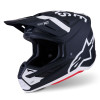 přilba SUPERTECH S-M7 DASHER, ALPINESTARS (černá/bílá/matná, vel. 2XL) M140-2711-2XL ALPINESTARS
