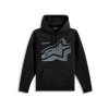 mikina FASTING HOODIE, ALPINESTARS (černá, vel. 2XL) M180-635-2XL ALPINESTARS