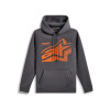 mikina FASTING HOODIE, ALPINESTARS (šedá, vel. 2XL) M180-636-2XL ALPINESTARS