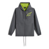 bunda SPEEDER CHROMIUM WINDBREAKER, ALPINESTARS (šedá/žlutá fluo, vel. 2XL) M181-134-2XL ALPINESTARS