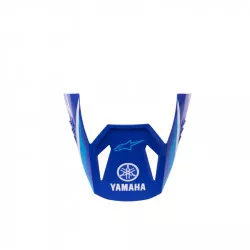 kšilt pro přilby S-M3 YAMAHA kolekce, ALPINESTARS, dětská (modrá/bílá) M142-2837 ALPINESTARS