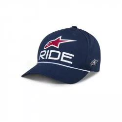 kšiltovka RIDE COMP SNAPBACK, ALPINESTARS (modrá/bílá/červená) M186-990 ALPINESTARS
