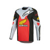 dres RACER VEIL HONDA kolekce, ALPINESTARS (černá/šedá/červená/žlutá, vel. 2XL) M170-0308-2XL ALPINESTARS