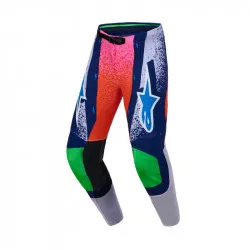 kalhoty SUPERTECH limitovaná edice RECORDS, ALPINESTARS (šedá/multicolor) 2026 M171-0340 ALPINESTARS