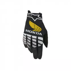 rukavice RADAR HONDA kolekce, ALPINESTARS (černá/šedá/žlutá) 2026 M172-0268 ALPINESTARS