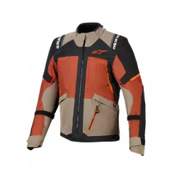 bunda ANDES V4 DRYSTAR, ALPINESTARS (světle hnědá/tmavě oranžová/černá) 2026 M100-1227 ALPINESTARS