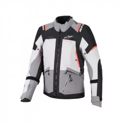 bunda STELLA ANDES V4 DRYSTAR, ALPINESTARS, dámská (tmavě šedá/světle šedá/černá/červená) 2026 M101-341 ALPINESTARS