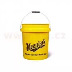 MEGUIAR'S kbelík bez ochranné vložky kbelík, 18,93 l, žlutý (prázdný - bez vložky Grit Guard) ME RG205 MEGUIARS