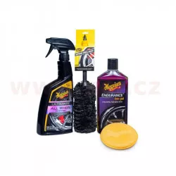 MEGUIAR'S sada na mytí a ochranu kol a pneumatik Wheel & Tire Kit sada ME WHEELKIT MEGUIARS